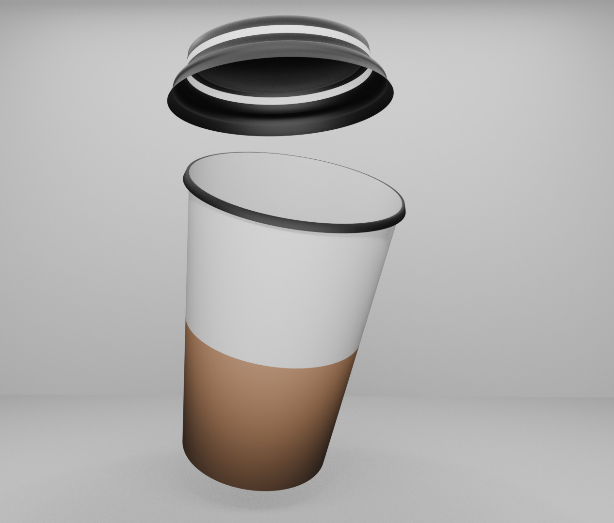 coffe cup  Free 3D model_2