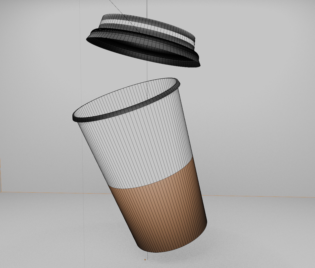 coffe cup  Free 3D model_7