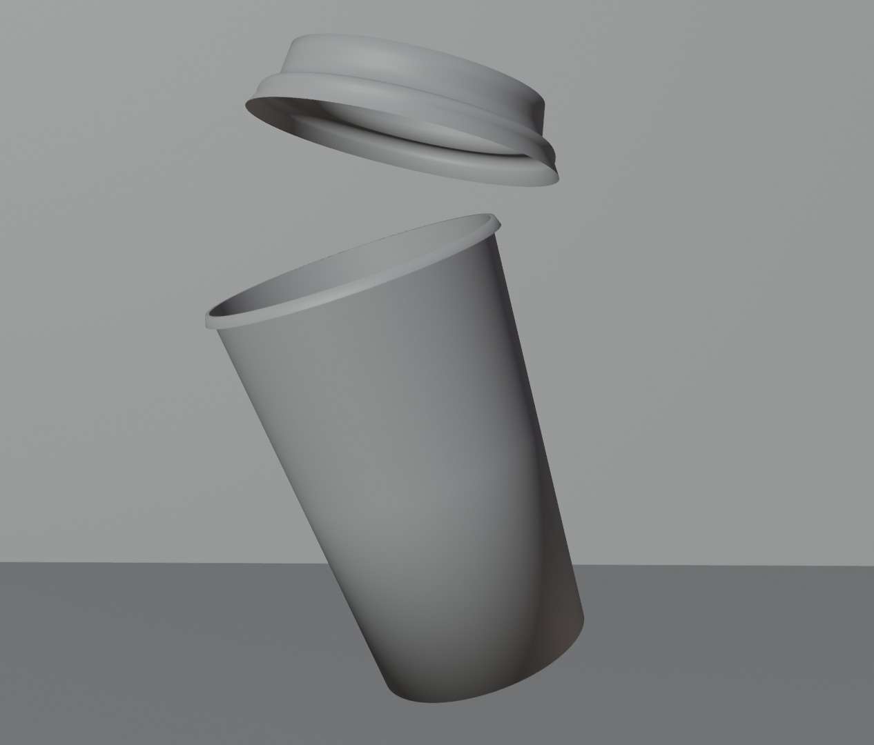 coffe cup  Free 3D model_5