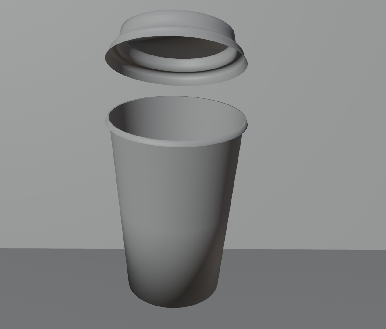 coffe cup  Free 3D model_9