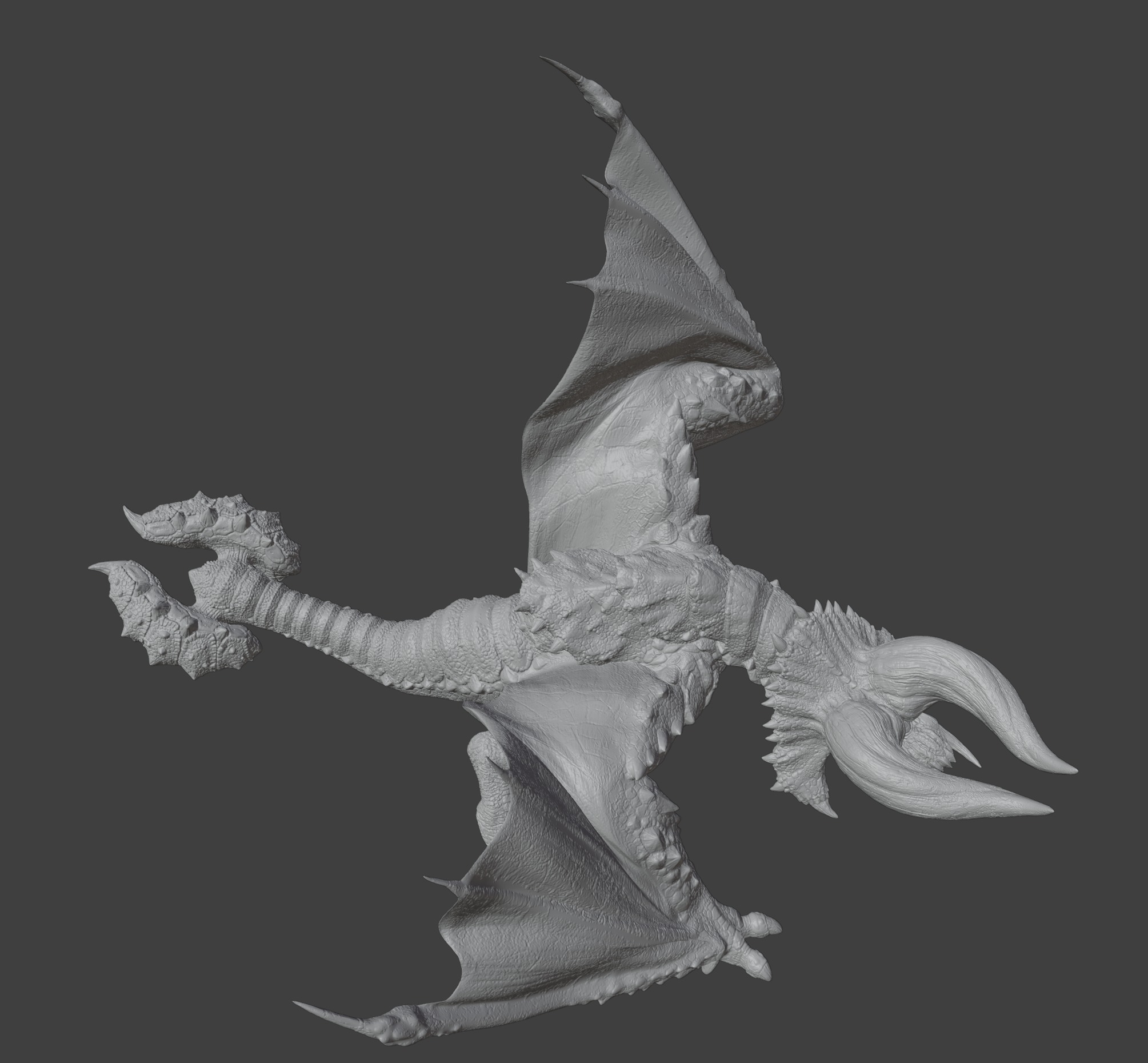 Diablos - Monster Hunter World 3D print model_6