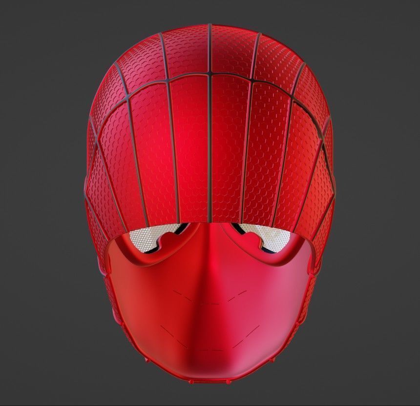 The Amazing Spiderman 2 Helmet 3D print model_9