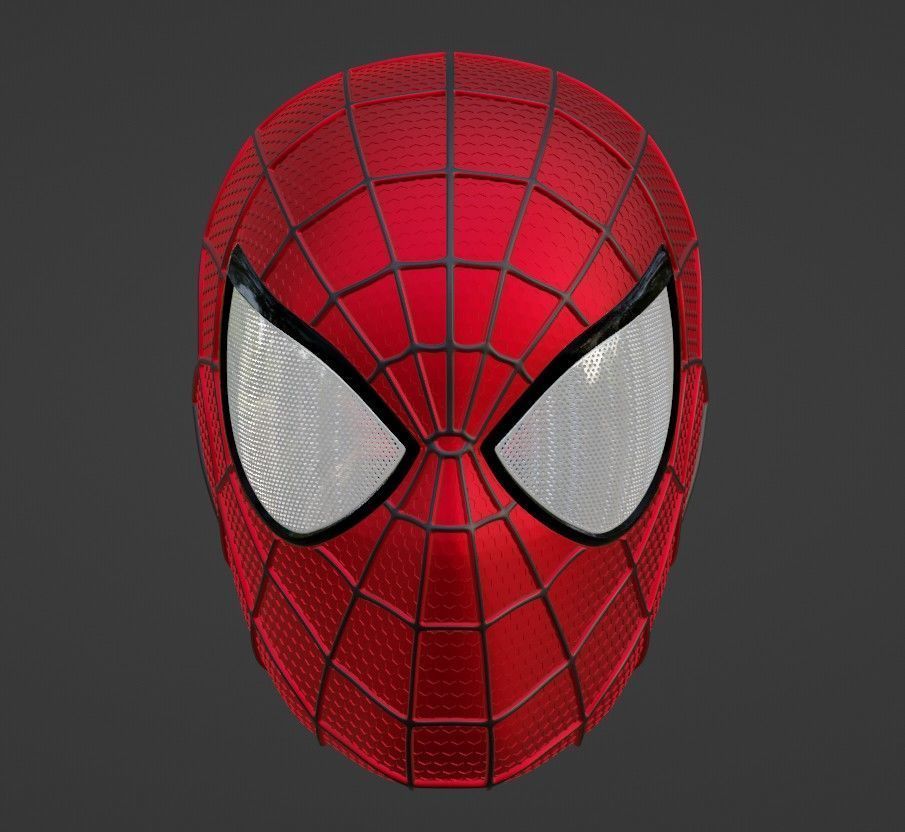 The Amazing Spiderman 2 Helmet 3D print model_2