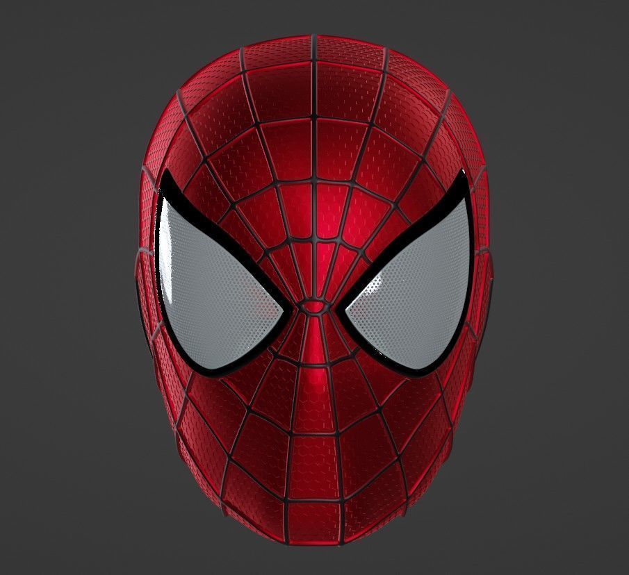 The Amazing Spiderman 2 Helmet 3D print model_4