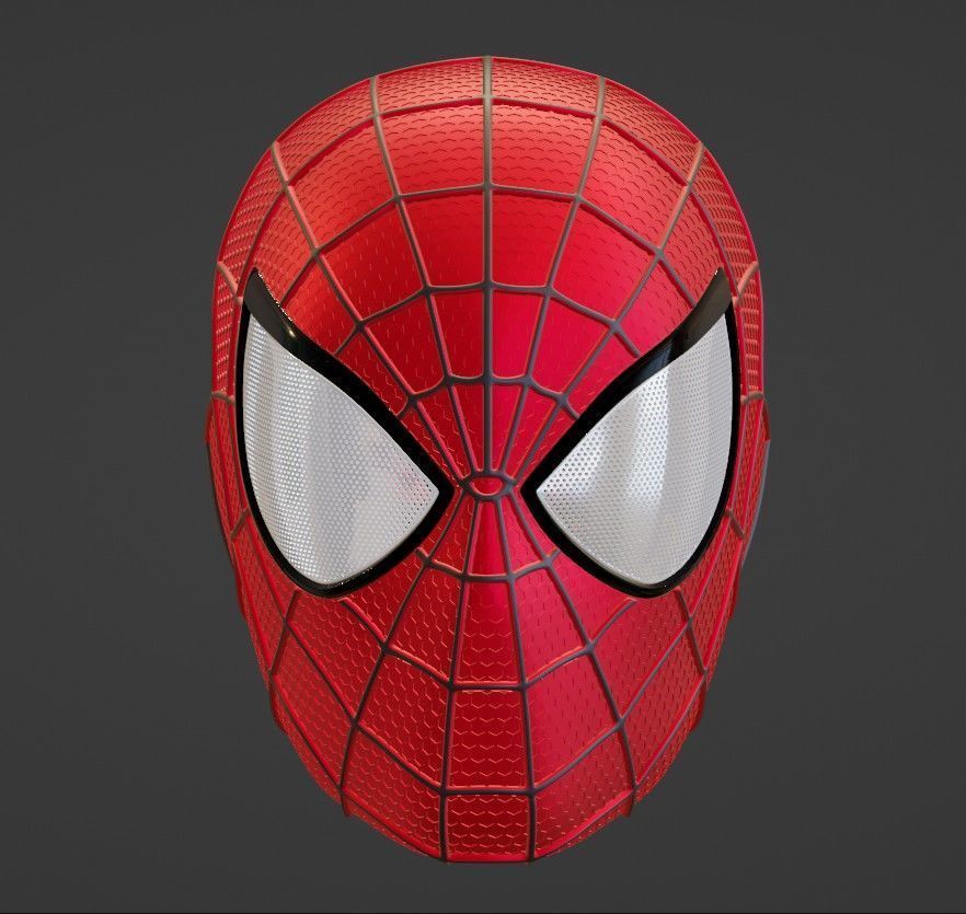 The Amazing Spiderman 2 Helmet 3D print model_3