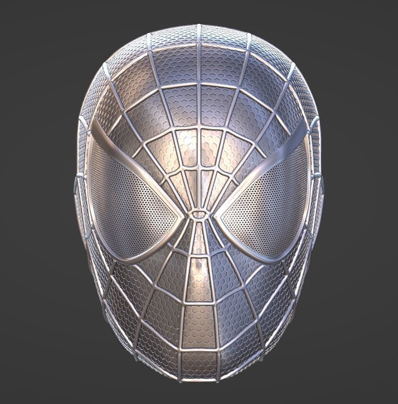 The Amazing Spiderman 2 Helmet 3D print model_10