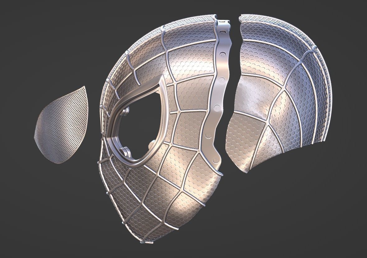 The Amazing Spiderman 2 Helmet 3D print model_13