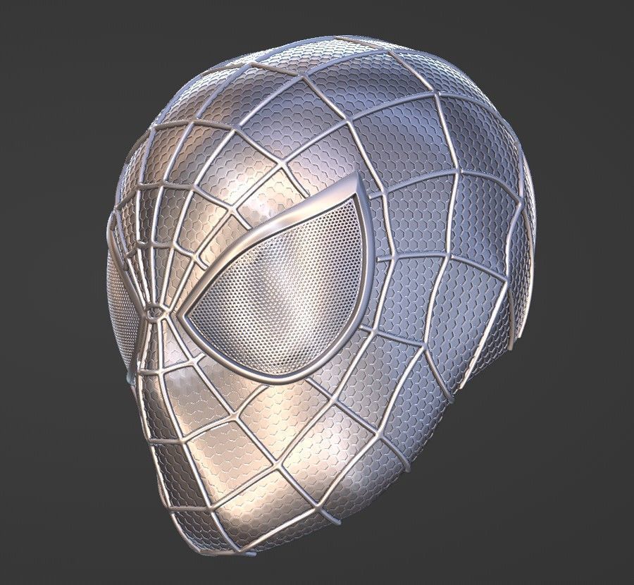 The Amazing Spiderman 2 Helmet 3D print model_11