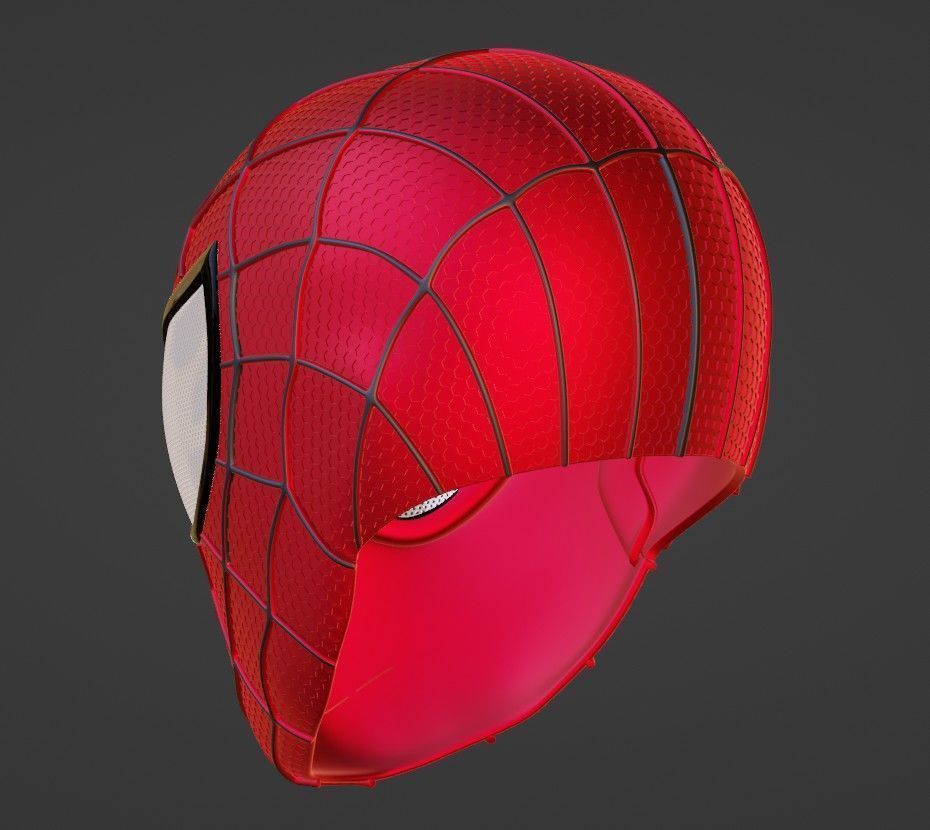 The Amazing Spiderman 2 Helmet 3D print model_8