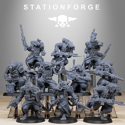 GrimGuard Raticus 3D print model