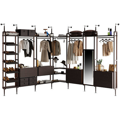 Porada Aria Wardrobe 3D model