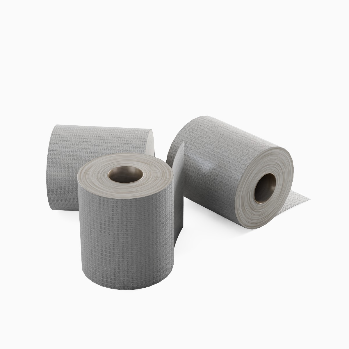 Toilet Papers 01 Low-poly 3D model_5