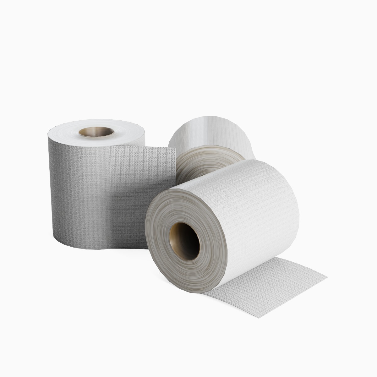 Toilet Papers 01 Low-poly 3D model_3