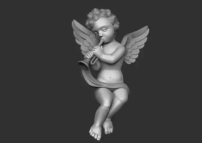 Angel 3D print model