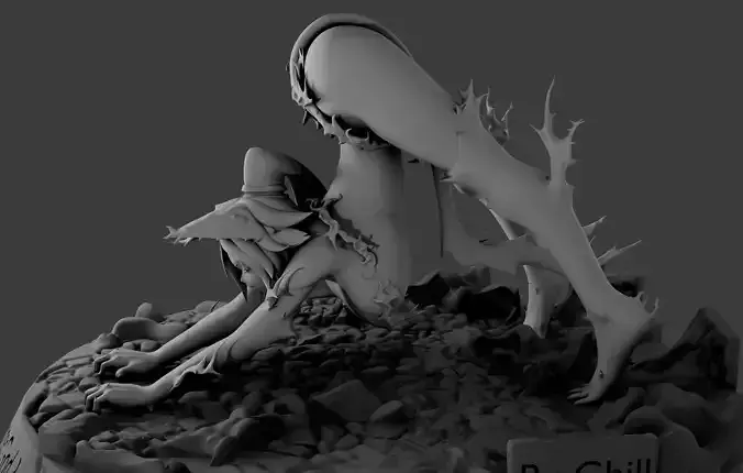 Yourichi Shihouin God OF Thunder 3 special pose Bleach 3D print model