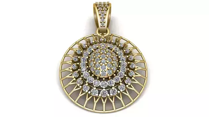 STYLISH HIP HOP PENDANT 3D PRINTABLE MODEL