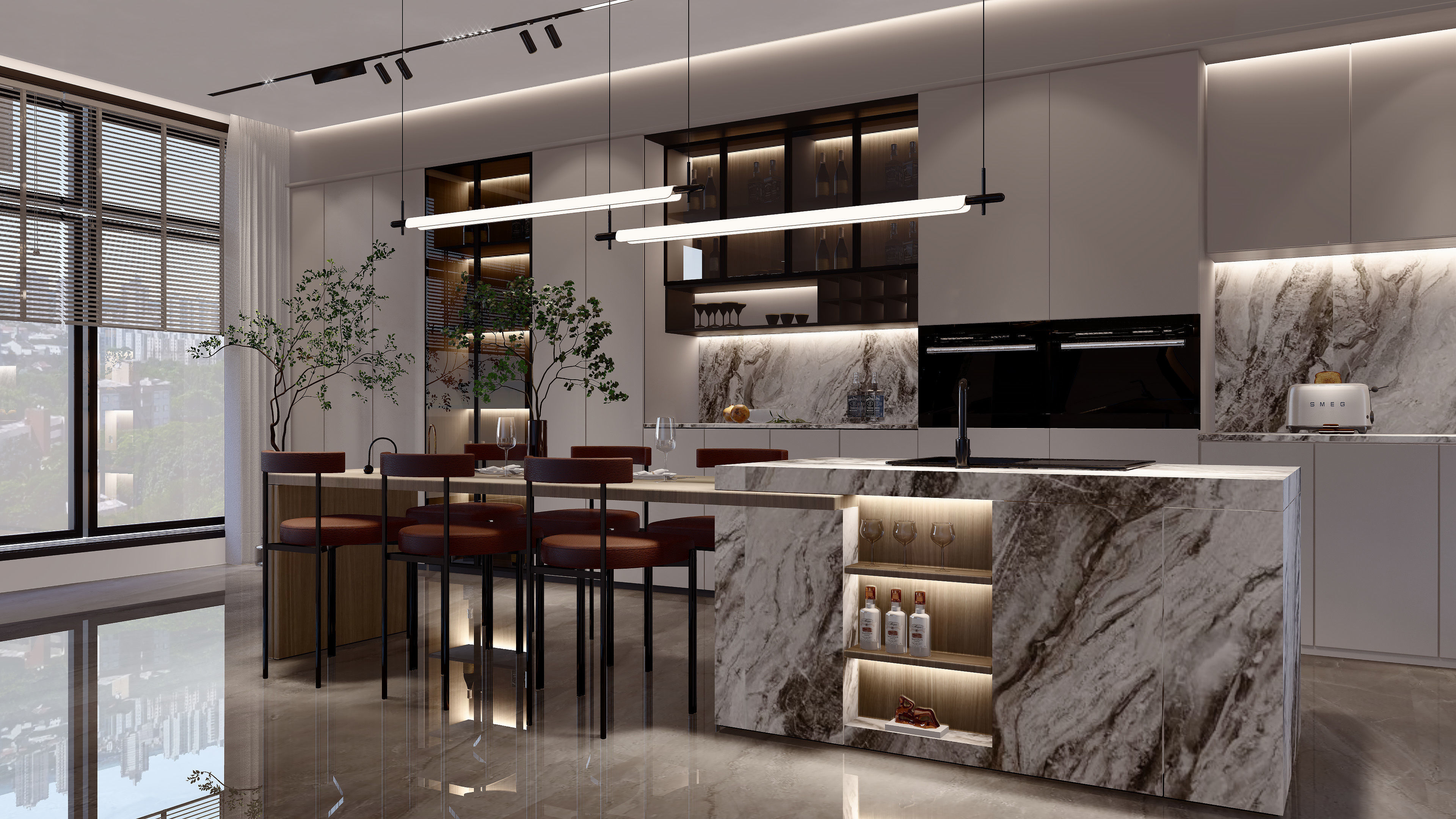 Sketchup model kitchen 3D model_1