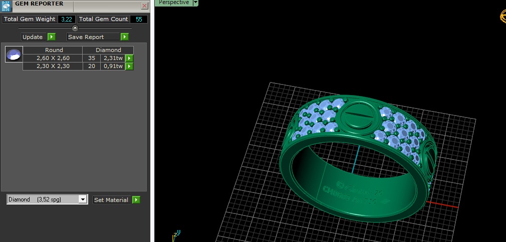 Bolt ring Model 6760 3D print model_7