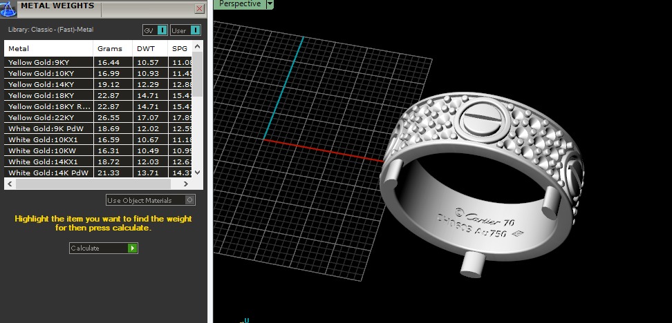 Bolt ring Model 6760 3D print model_6