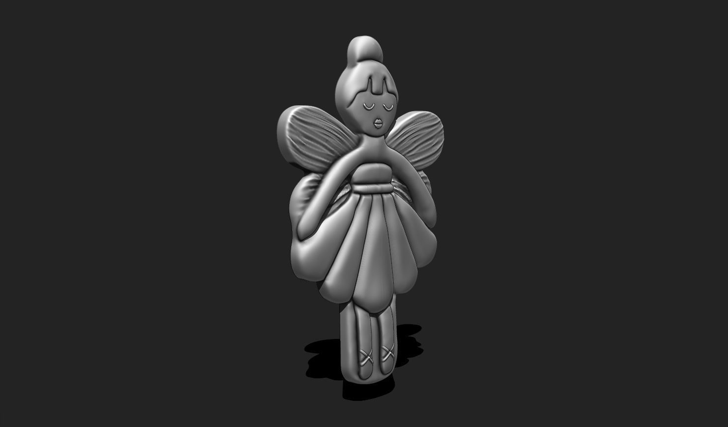 3D Printable Christmas - Nutcracker - Princess - Mouse King STL 3D print model_7