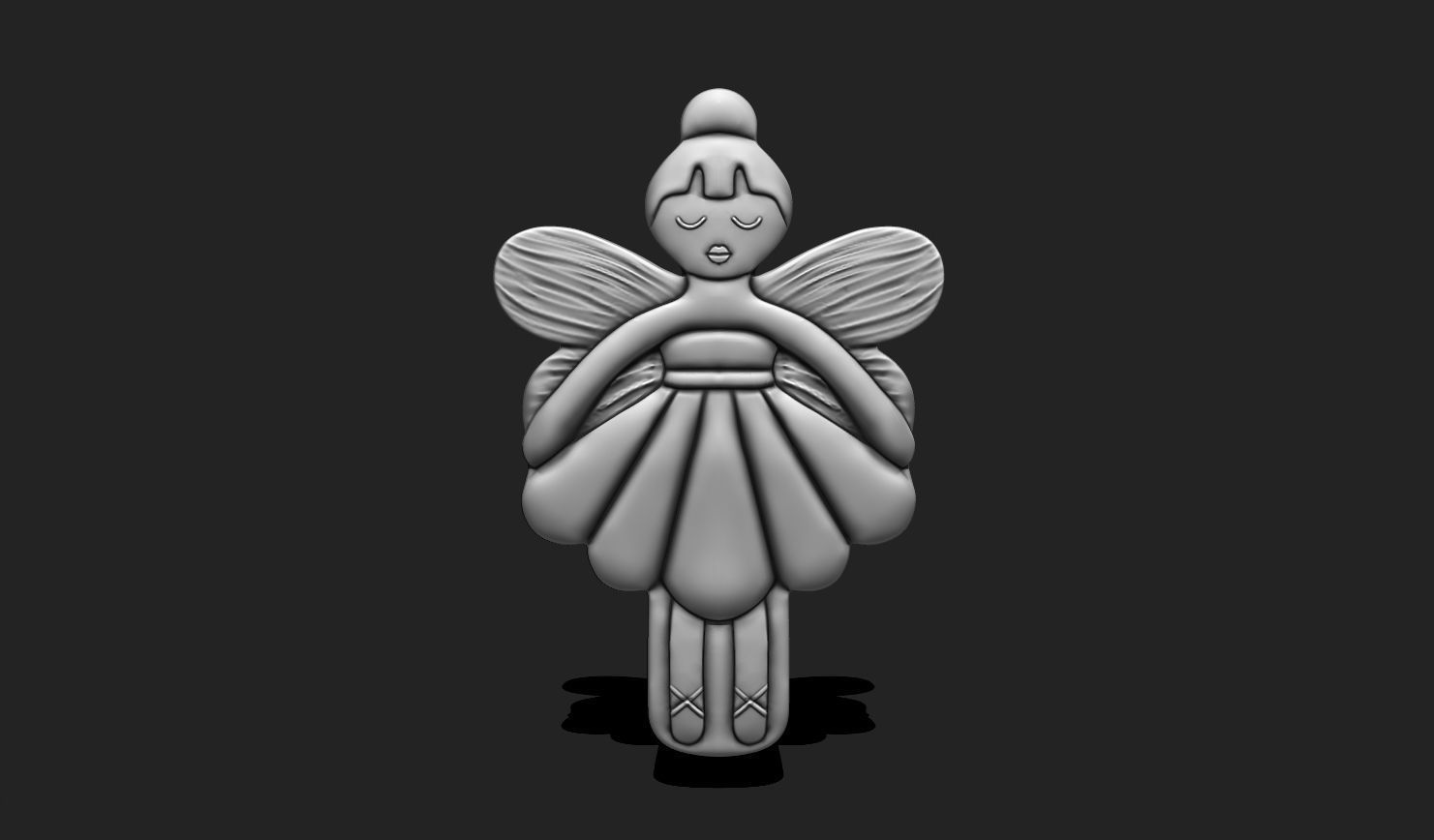 3D Printable Christmas - Nutcracker - Princess - Mouse King STL 3D print model_6
