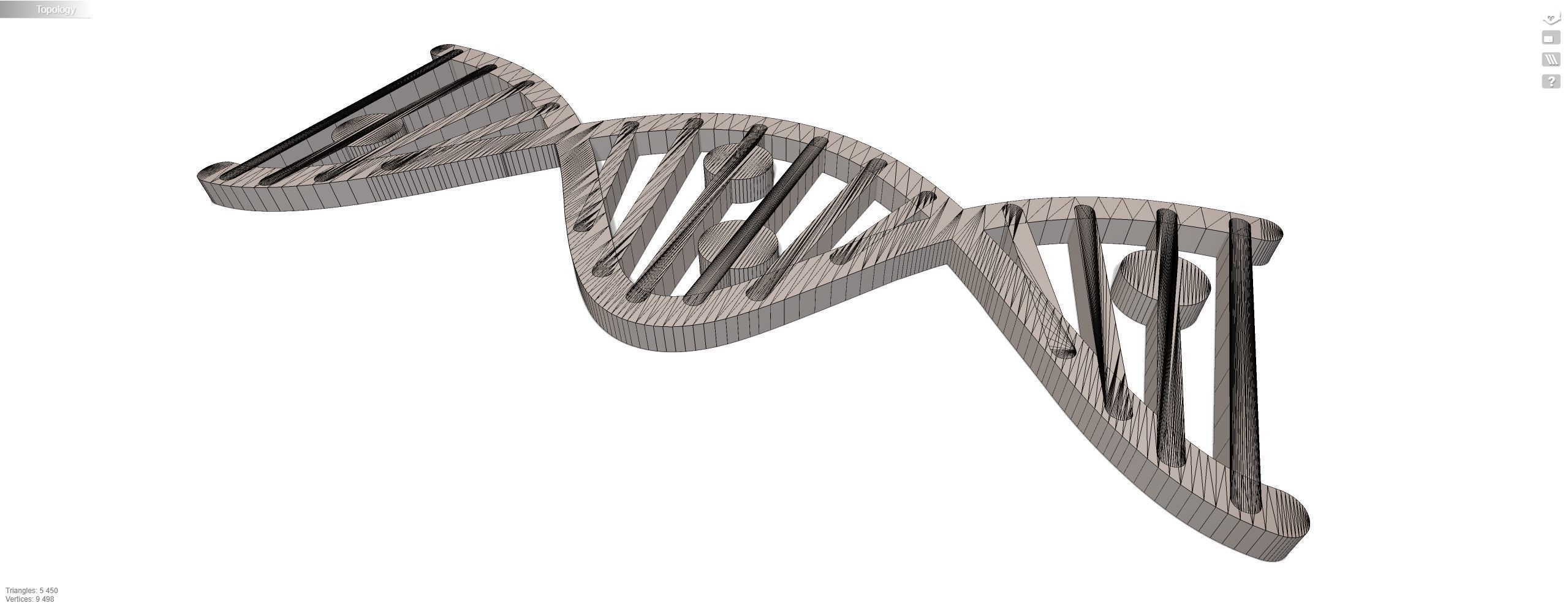 DNA form Free 3D model_9