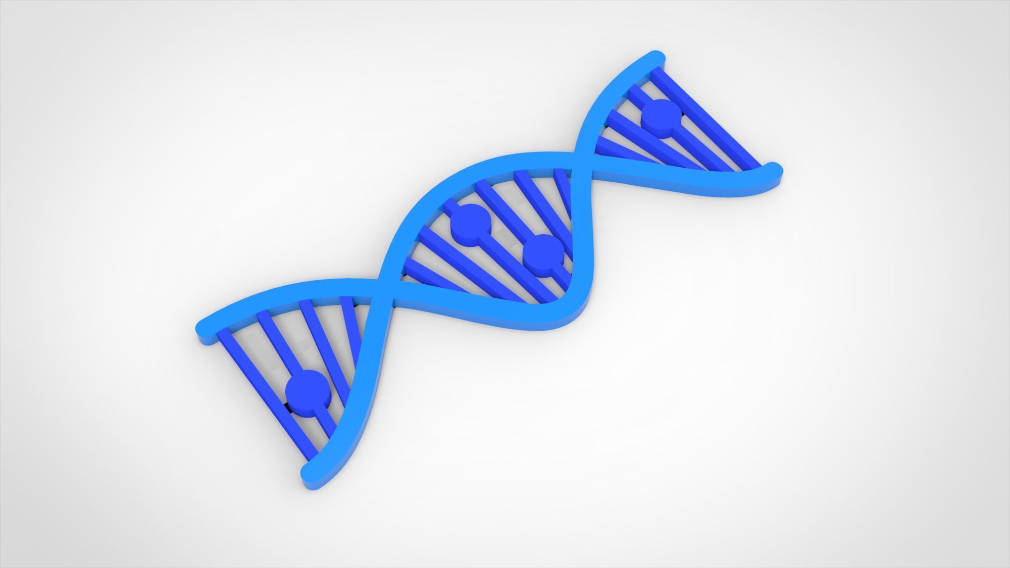 DNA form Free 3D model_4