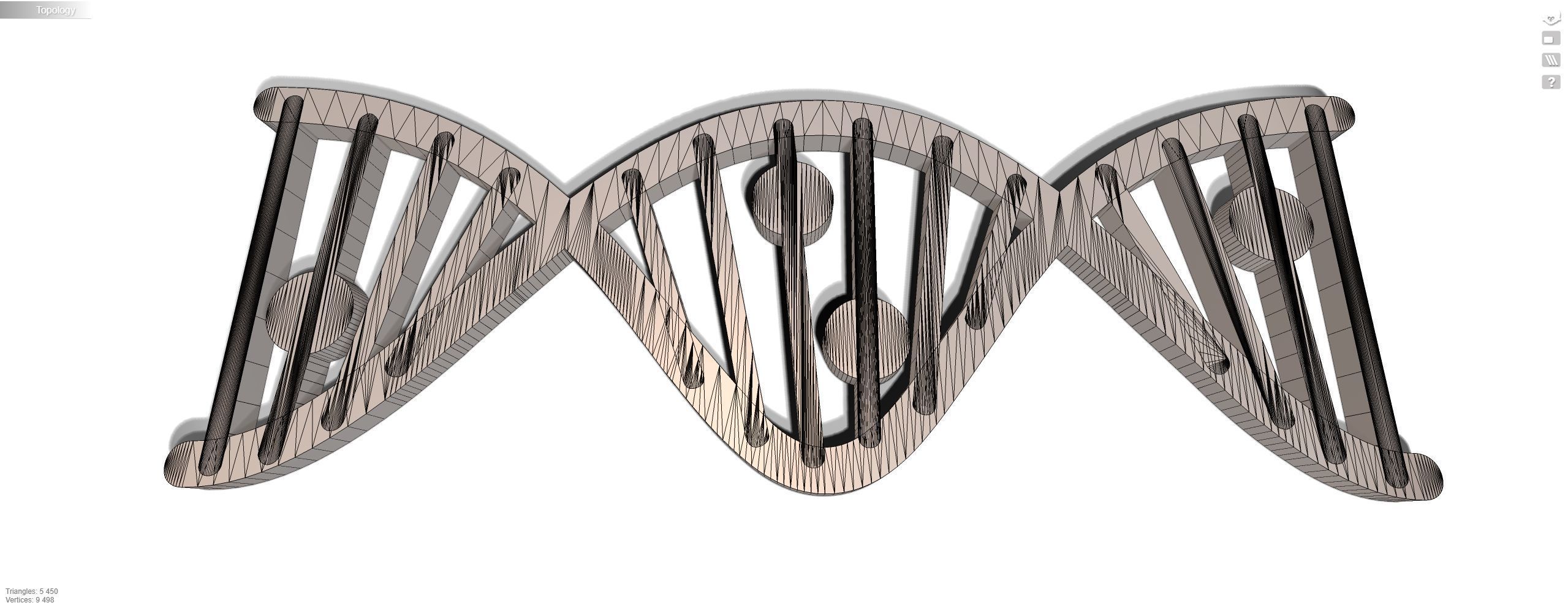 DNA form Free 3D model_10