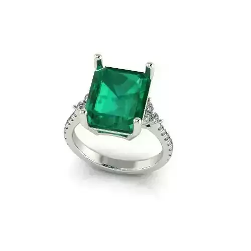 Ring emerald Model 6755