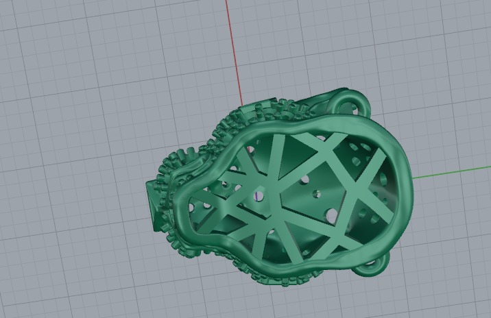 Leopard pendant Model 6749 3D print model_4
