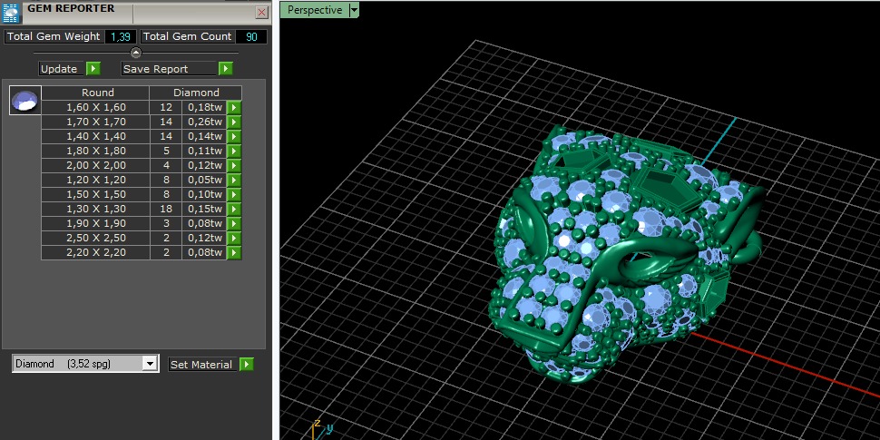 Leopard pendant Model 6749 3D print model_7