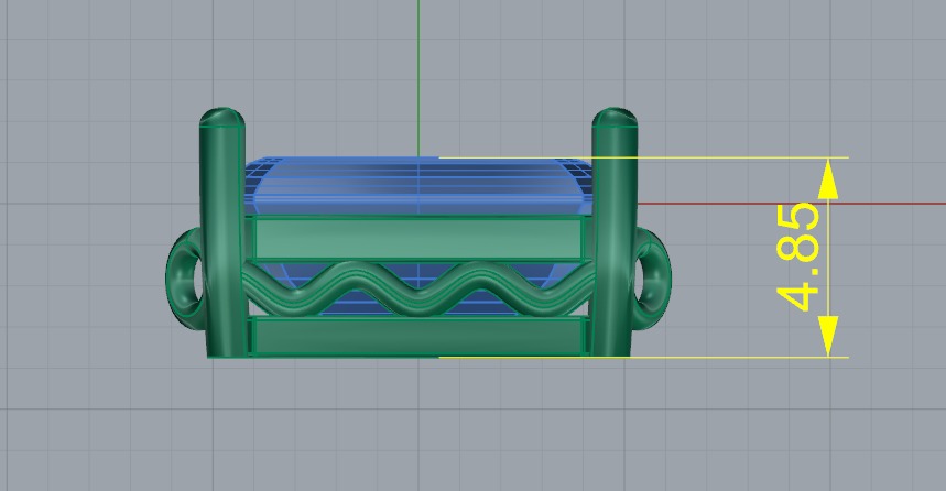 Pendant Model 6745 3D print model_5