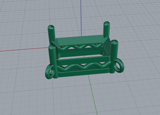 Pendant Model 6745 3D print model_3