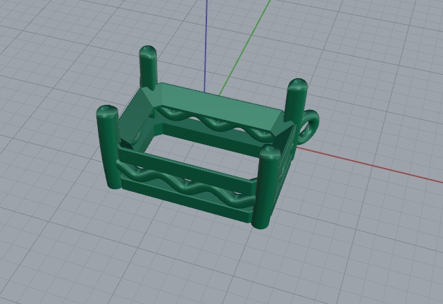 Pendant Model 6745 3D print model_2