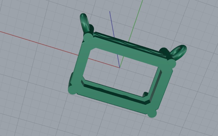 Pendant Model 6745 3D print model_4