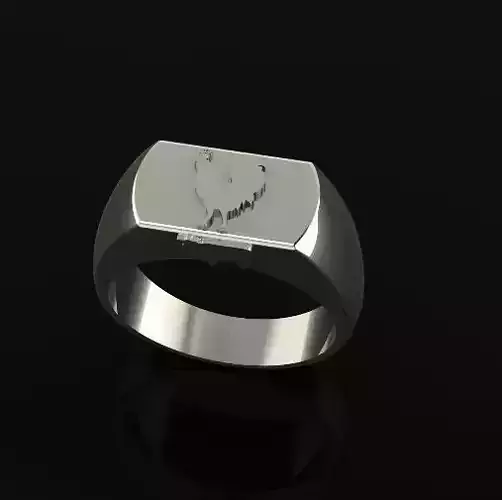 Cockerel ring Model 6740