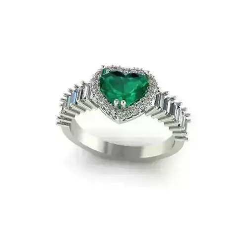Heart ring Model 6738