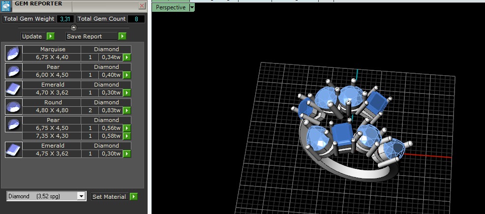 Ring Model 6735 3D print model_7
