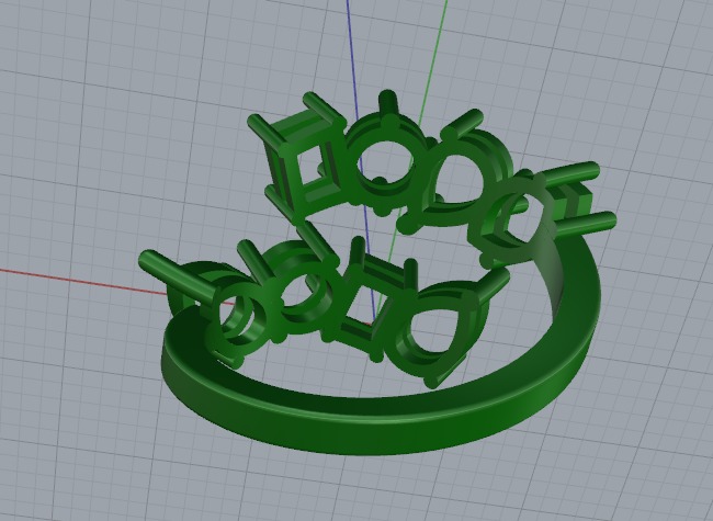 Ring Model 6735 3D print model_4