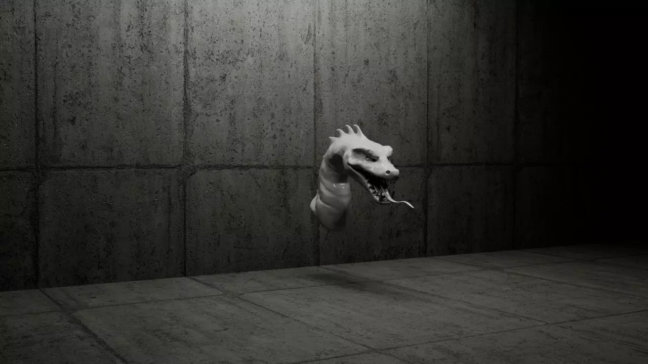 Dragon Head 3D print model_0