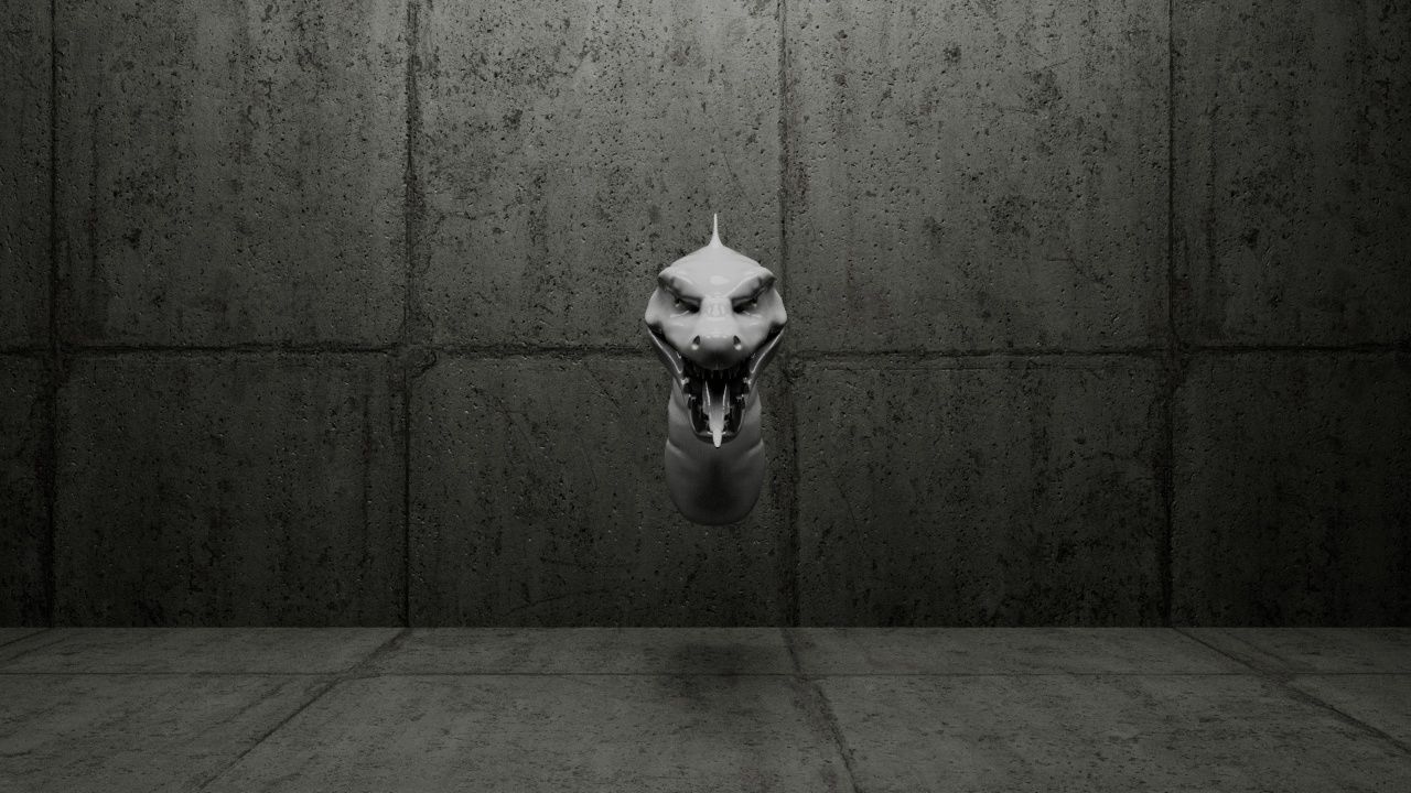 Dragon Head 3D print model_1