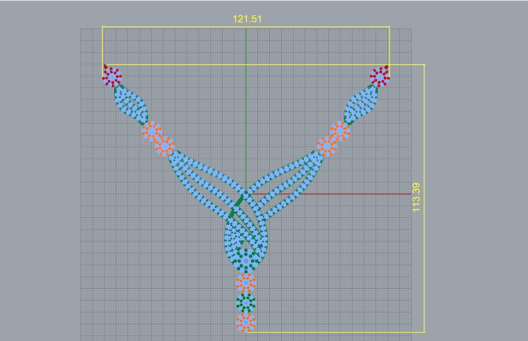 Necklace Model 6720 3D print model_6