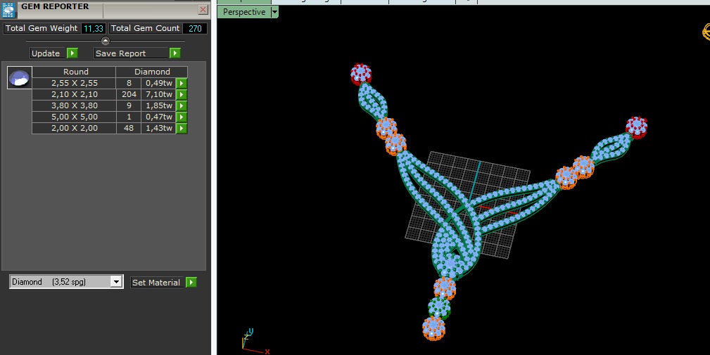 Necklace Model 6720 3D print model_8