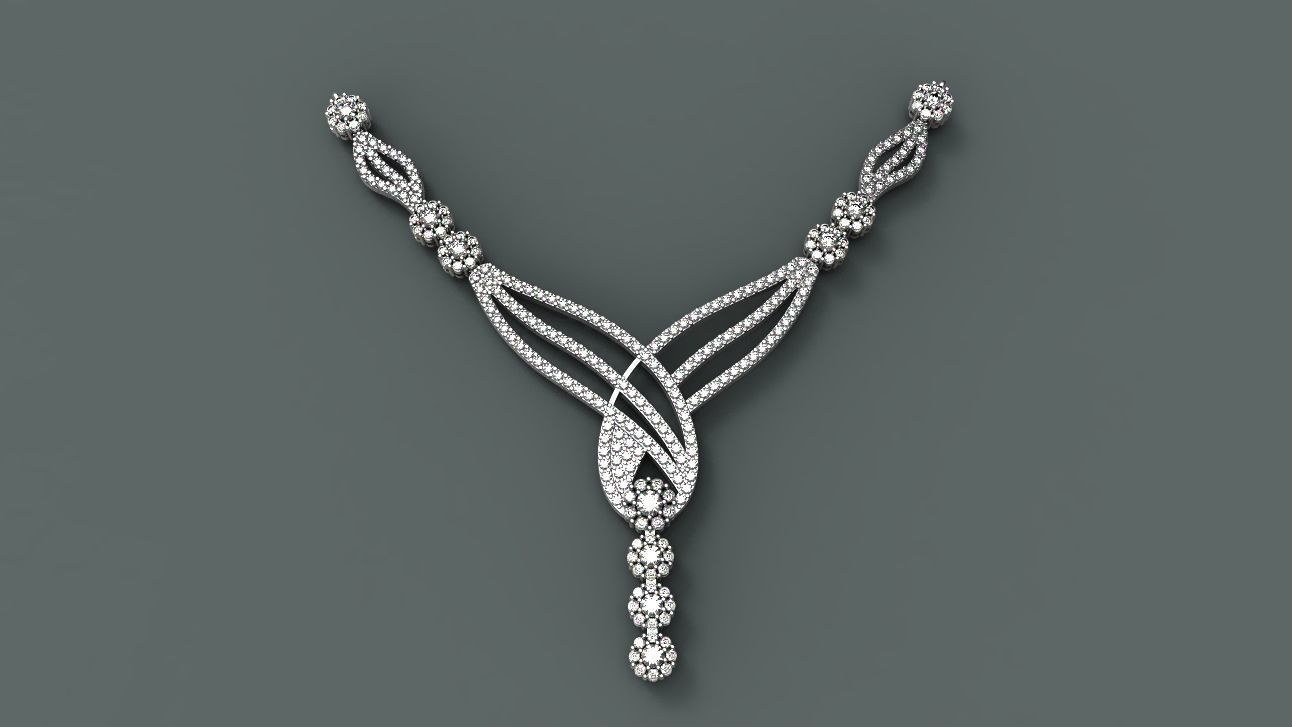 Necklace Model 6720 3D print model_1