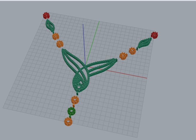 Necklace Model 6720 3D print model_3