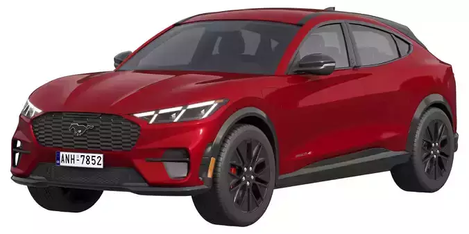 Mustang Mach-E 2025 3D model