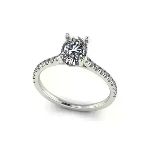Solitaire ring Model 6712