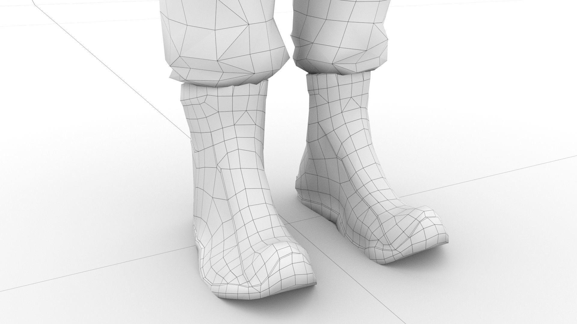 laos SWAT soldier Low-poly 3D model_11