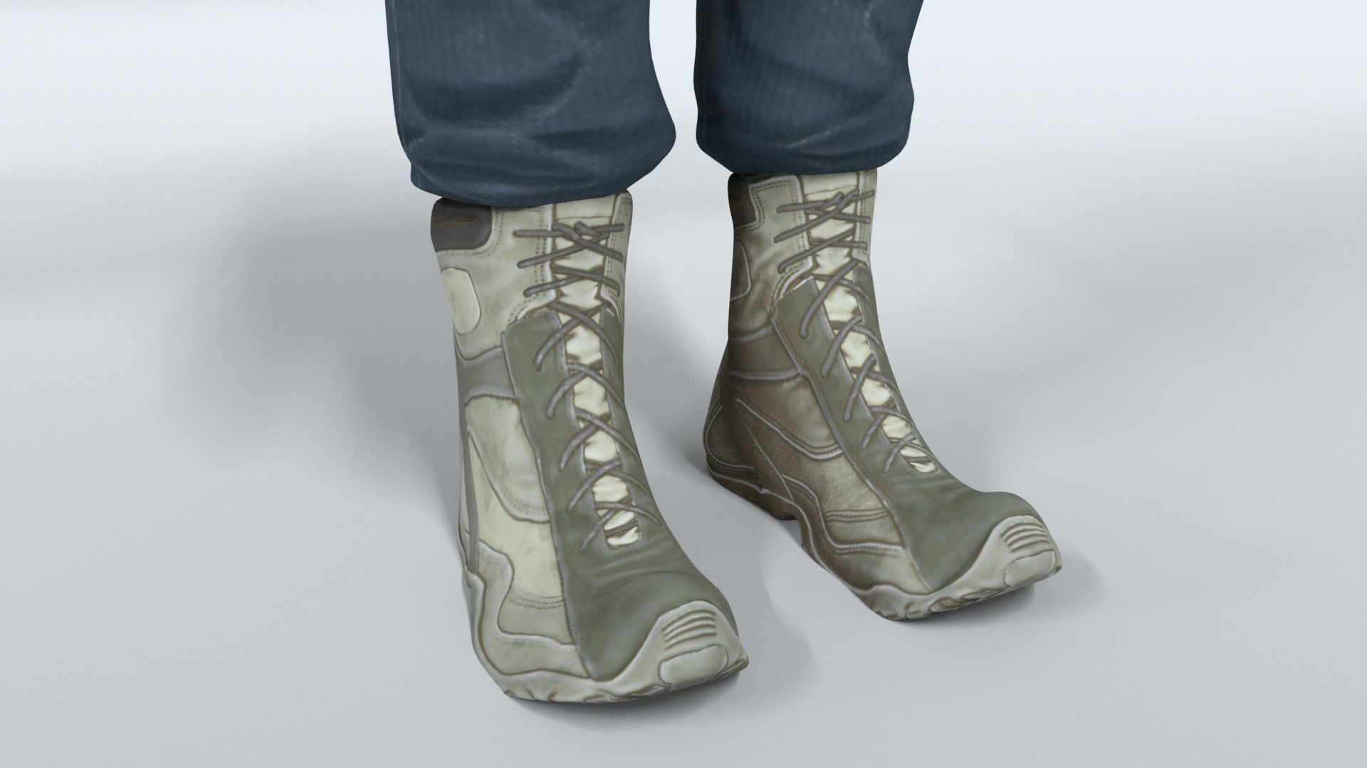 laos SWAT soldier Low-poly 3D model_5