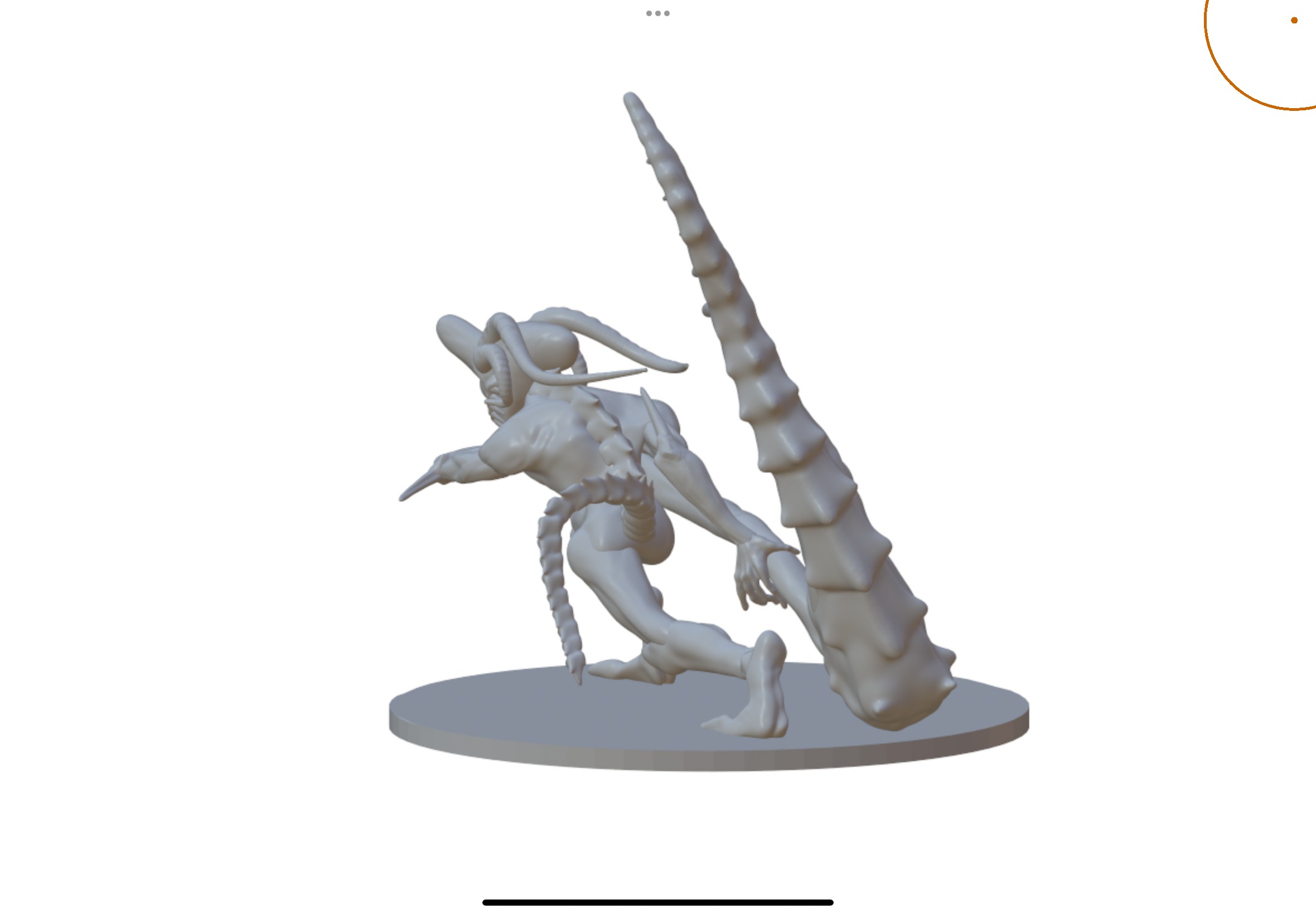 Bael 3D sculpture 3D print model_3